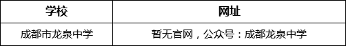 成都市龍泉中學(xué)網(wǎng)址是什么？