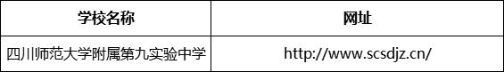 廣安市四川師范大學(xué)附屬第九實(shí)驗(yàn)中學(xué)網(wǎng)址是什么？