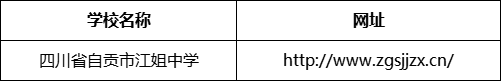 自貢市四川省自貢市江姐中學(xué)網(wǎng)址是什么？