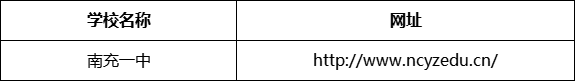 南充市南充一中網(wǎng)址是什么？