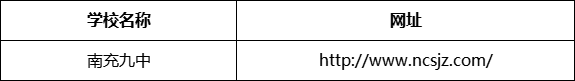 南充市南充九中網(wǎng)址是什么？