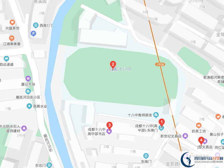 成都18中地址在哪里？