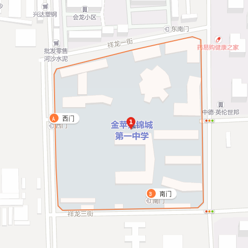 金蘋果錦城第一中學(xué)2020年地址在什么地方？